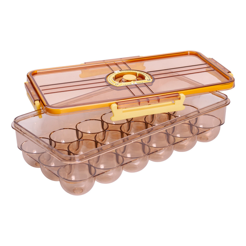 Лоток для яєць на 18 штук, коричневий 32.5х18 см Київ - фото 1