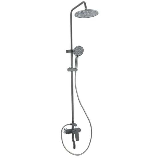 Душевая колонна с смесителем Plamix Lucas-009-J Graphite, цвет графит (PM6102) Харьков