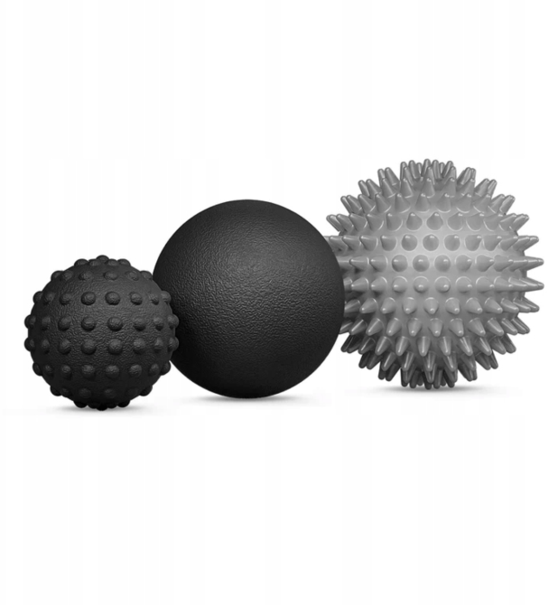 Набір масажних м'ячів Trex Sport TX-003MSA 3в1 для йоги та фітнесу EPP Киев - изображение 1
