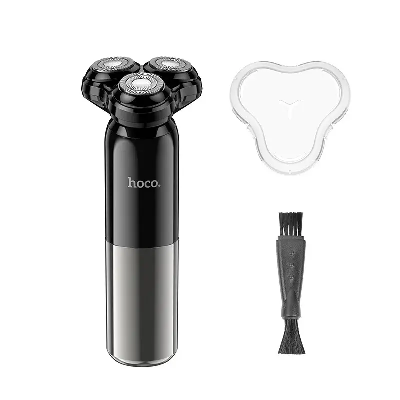 Електробритва HOCO HP35 600mAh Induction three-blade electric shaver Black Київ - фото 3
