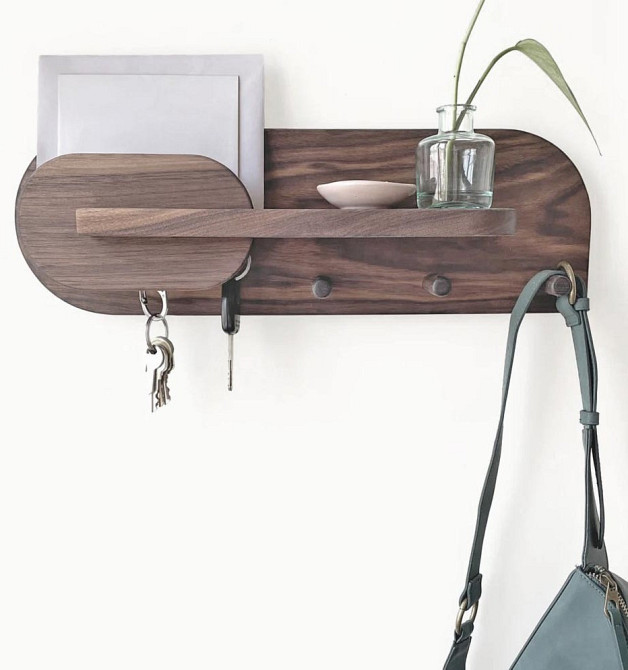 Ключниця дерев'яна "Софієра 348" сепія Миколаїв - фото 1