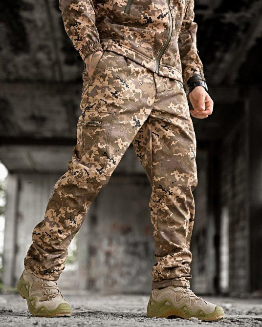 Тактический костюм софтшел  пиксель aura ВТ0478 Одесса - изображение 8