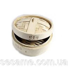 Вонтонница бамбуковая пароварка одноярусная d 18см Харьков - изображение 1