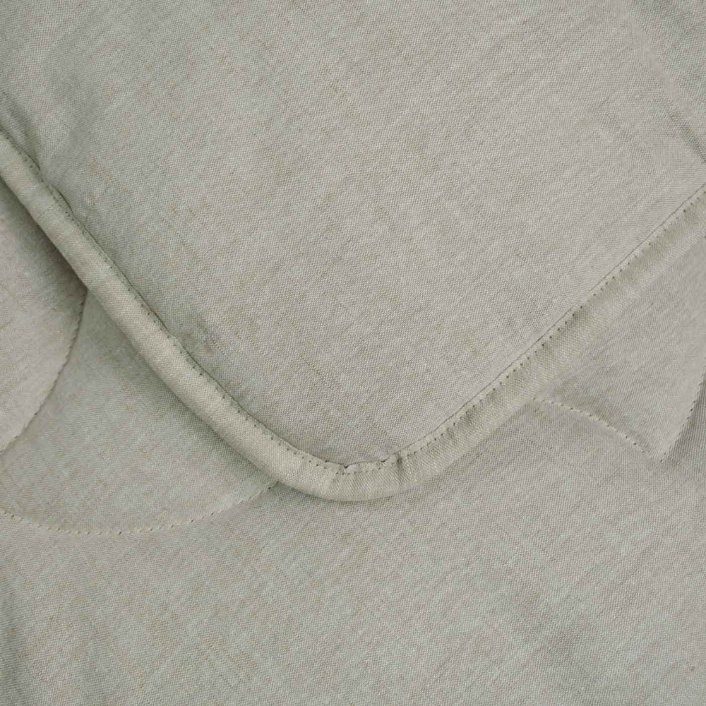 Ковдра конопляна зимова покриття Льон YouStar полуторна 140х210 см (Сірий) Суми - фото 8