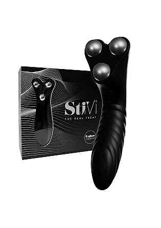Вибратор для пар StiVi - The Real Threat Partner Vibrator - Black Sex Aura Киев
