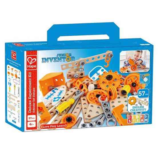 Конструктор Hape Junior Inventor з підсвіткою 57 деталей (E3032) Харків