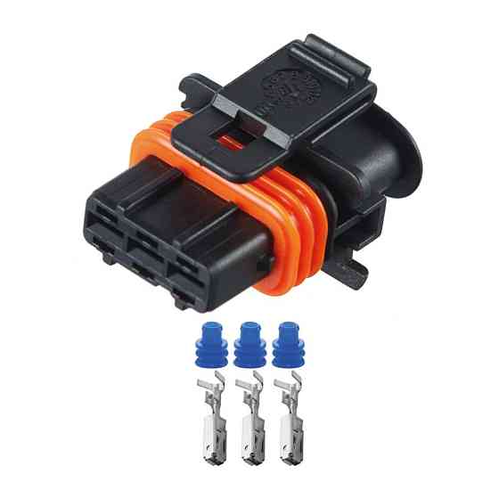 Разъем коннектор 3-кон., 1928404073, 192840311 Bosch Универсальная, Германия универс., Много марок 40551 Киев