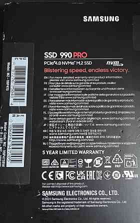 Накопичував Samsung  990PRO 4TB. Харків