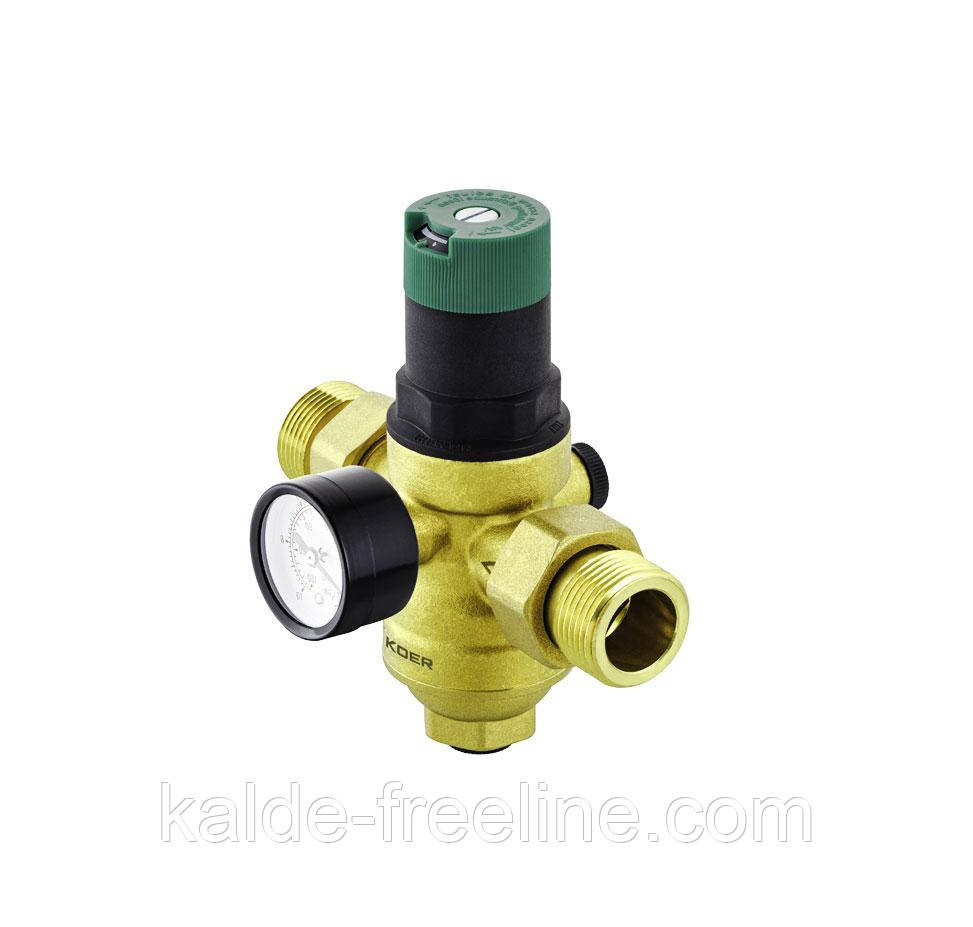 Редуктор давления с фильтром тонкой очистки и манометром 