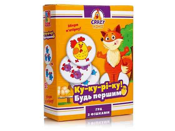Гра настільна Ку-ку-рі-ку! (укр) VT8025-08 ТМ VLADI TOYS Київ