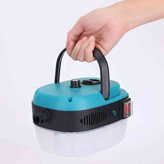 Портативный пароочиститель для дома, 2500Вт, 900мл + 4 насадки, Голубой / Парогенератор для уборки / Паровой очиститель Киев