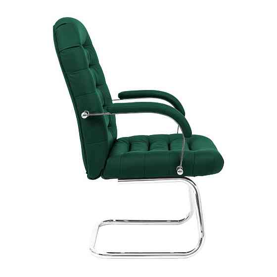 Офисное конференционное кресло Richman Tunis Хром CF Зеленый Днепр