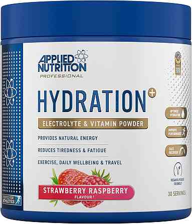 Електролітний комплекс Applied Nutrition HYDRATION+ 240G (STRAWBERRY AND RASPBERRY) Луцьк