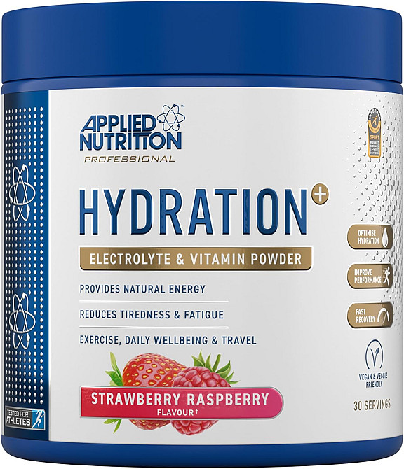 Електролітний комплекс Applied Nutrition HYDRATION+ 240G (STRAWBERRY AND RASPBERRY) Луцьк - фото 1
