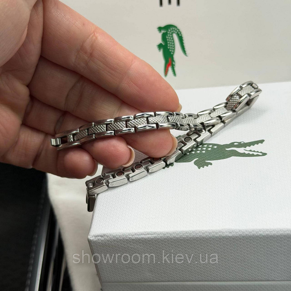 Чоловічий брендовий браслет на руку Lacoste, Лакоста (40194) Київ - фото 10