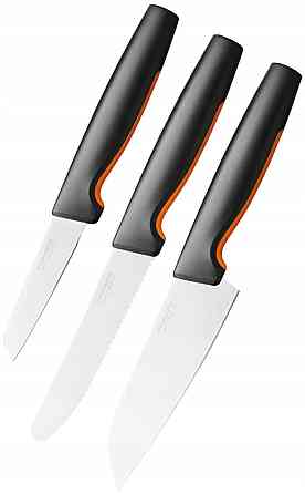 Набор Кухонных Ножей из 3 ножей в блоке Fiskars 