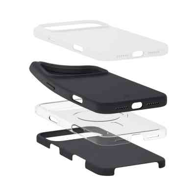 Чехол для мобильного телефона Spigen Silicone Fit MagFit iPhone 17 Pro Black (ACS10335) Вінниця