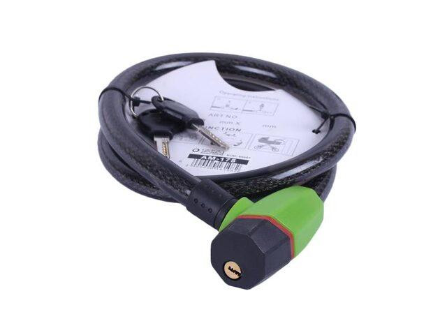 Замок прорипасований ZX1240 , тросовий, 18 мм*1000 мм (під ключ) Мукачево - фото 5