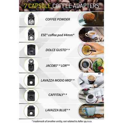 Капсульна кавоварка Camry CR 4414 black Вінниця