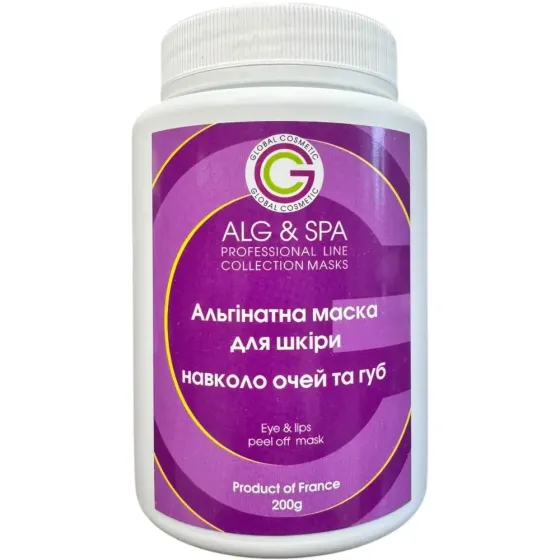 Альгинатная маска для кожи вокруг глаз и губ Eye and Lips Peel off Mask ALG & SPA, 200г Днепр