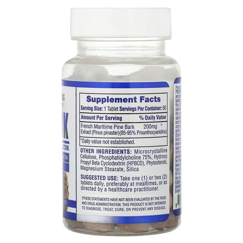 Экстракт сосны Hi-Tech Pharmaceuticals Pine Bark 200 мг 60 таблеток Луцьк - фото 2