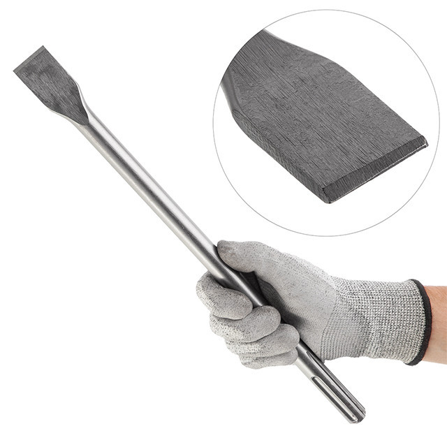 Зубило плоске, SDS-Max, 30 мм, 400×18 мм INTERTOOL SD-0446 Київ - фото 2