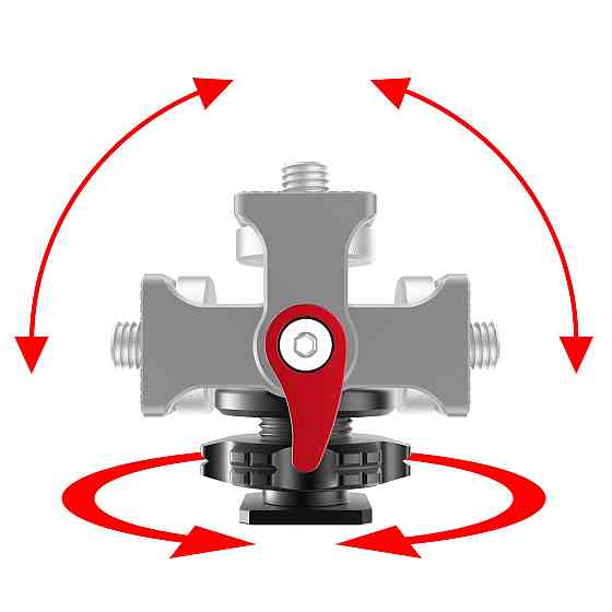 Кріплення для монітора світла на камеру штатив AC Prof AL-10 Київ