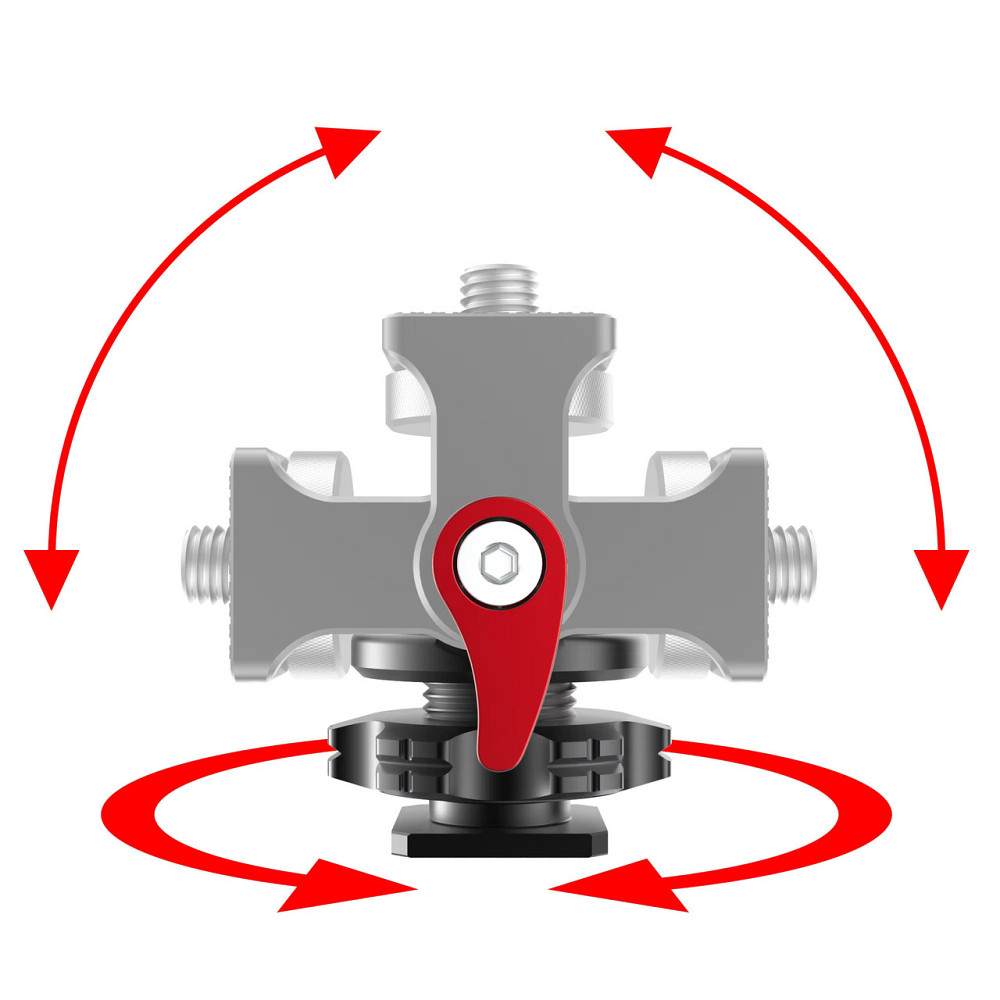 Кріплення для монітора світла на камеру штатив AC Prof AL-10 Київ - фото 2