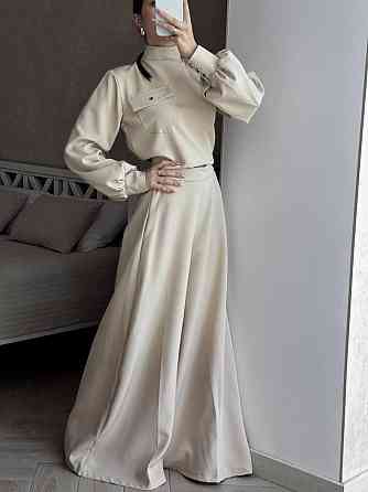 Жіночий базовий костюм-двійка: кофта та штани з костюма Беж, 46/48 Одеса