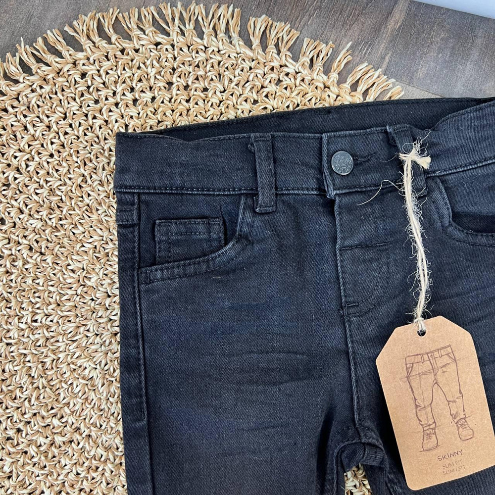 Дитячі Штани Джинси для Хлопчика LC Waikiki Чорні, 2-3роки (92-98см) пакунок малюка Киев - изображение 4