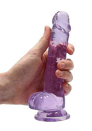 Фалоімітатор - Realrock Dildo 7" Purple Sex Aura Київ