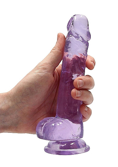 Фалоімітатор - Realrock Dildo 7" Purple Sex Aura Київ - фото 5