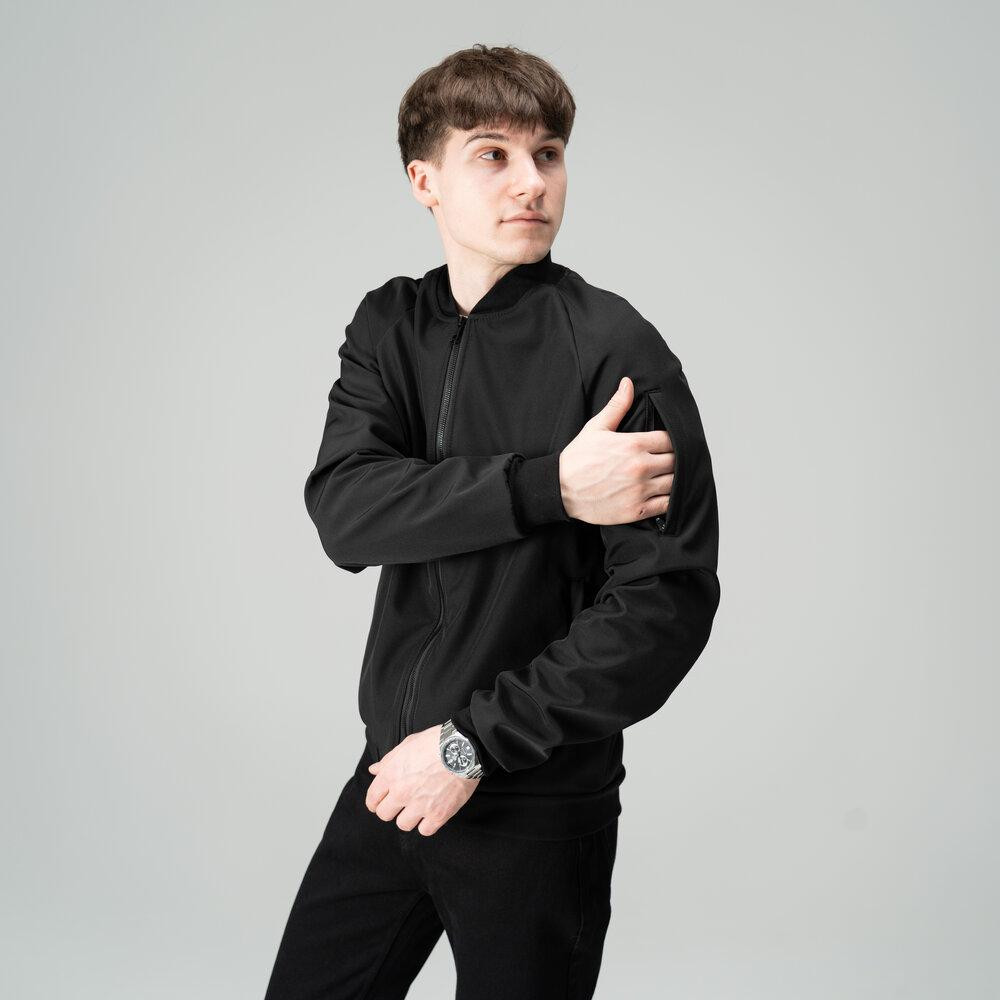 Бомбер Pobedov Thunder Черный M OWbb3 167Mba Киев - изображение 19