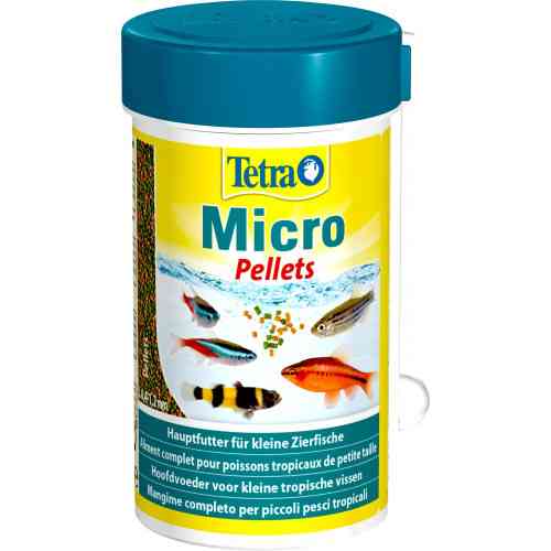 Корм Tetra Micro Pellets для мелких аквариумных рыбок гранулы 100мл Киев