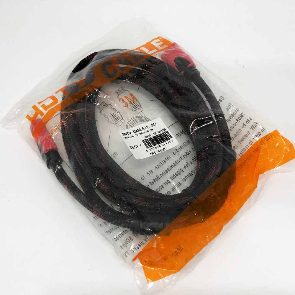 Кабель Hdmi/Hdmi посилений в обмотці DR-440 3 м Київ - фото 2