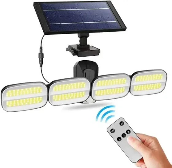 Стаціонарний ліхтарик BL KXK 601 Solar 240 COB на сонячній панелі, 3 режими свічення Київ