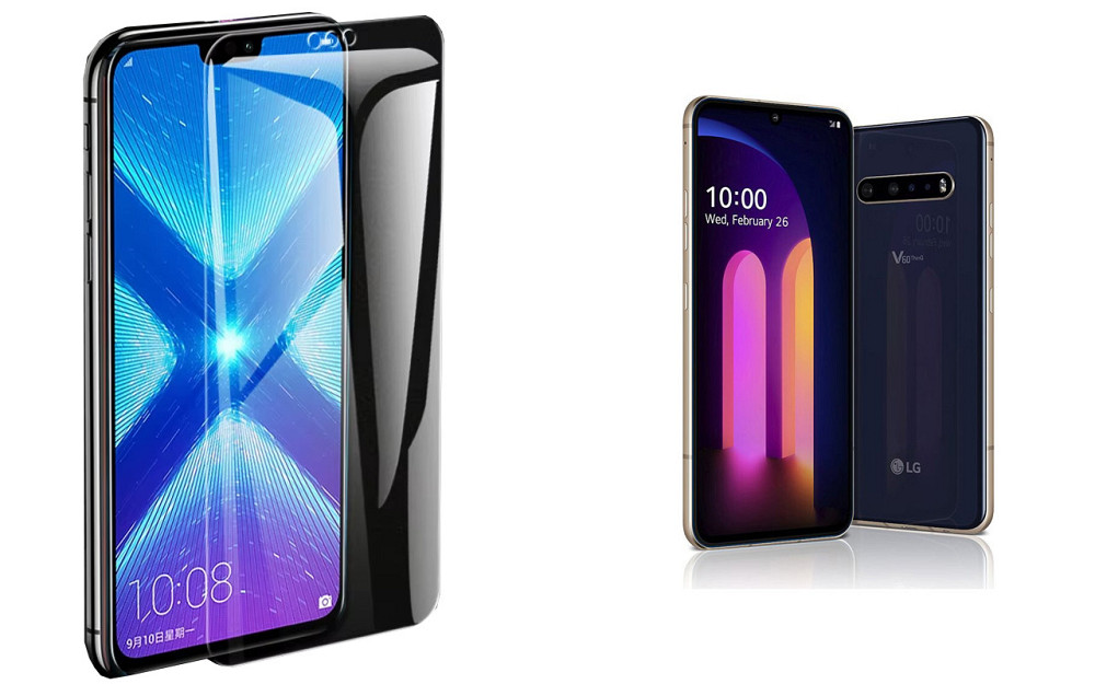 Защитное стекло NeoGlass для LG V60 ThinQ – ультрапрозрачное и устойчивое Киев - изображение 2