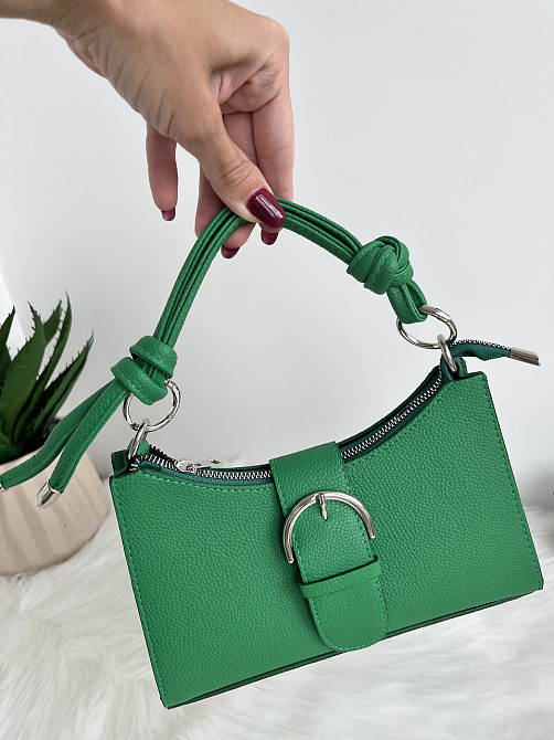 Стильная сумочка клатч багет женская молодежная яркая Турция Крохатушка одяг Киев - изображение 5