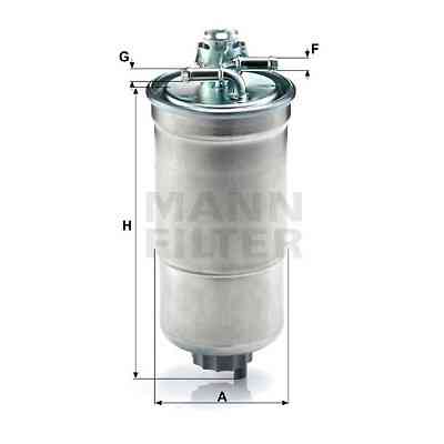 Фільтр паливний Mann WK853/3X Вінниця