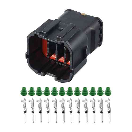 Роз'єм конектор 12-кон., 7222-7923-37157-7915-8MG640348, MG630349-7, YAZAKI, KET, YAZAKI, Hyundai, Kia Київ