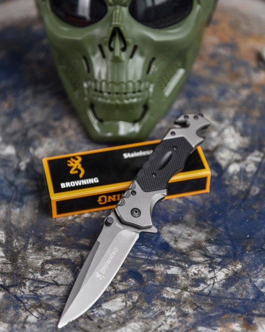 Нож выкидной Browning carbon ВТ68647 Одесса - изображение 1