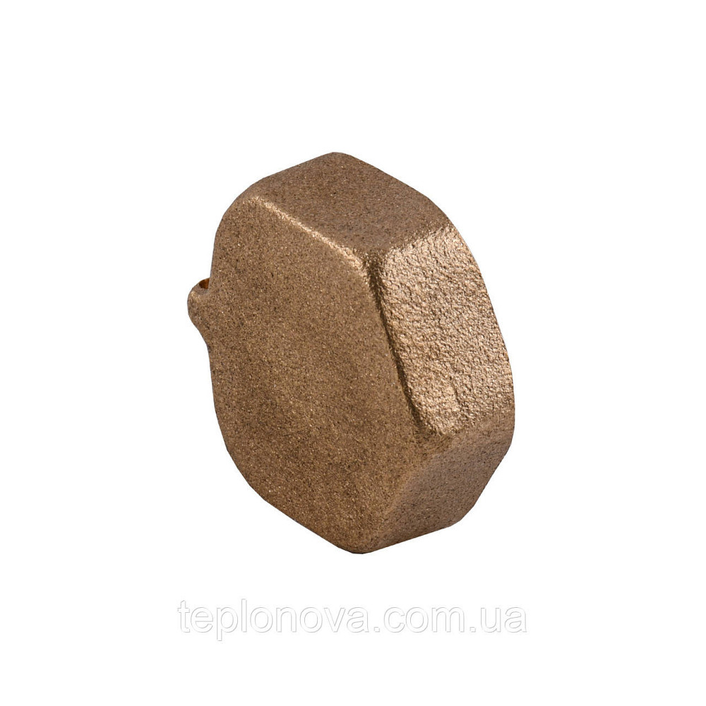 Заглушка 3/4″В латунная под пломбу LC401P OPTIMUM Черновцы - изображение 1