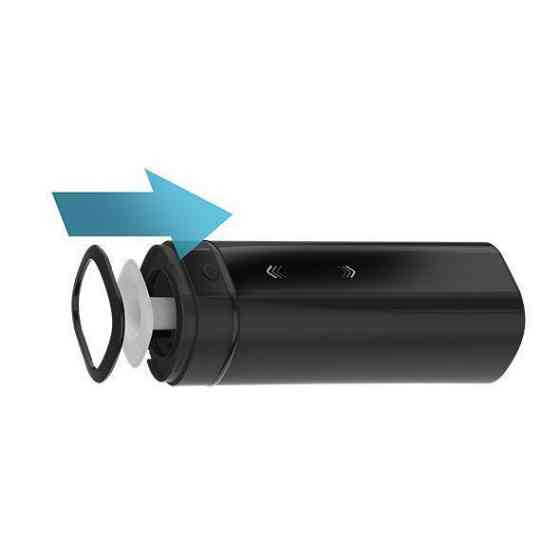 Мастурбатор Kiiroo Onyx +, 10 стисних кілець, не треба рухати, теледільдоніка Sex Aura Київ