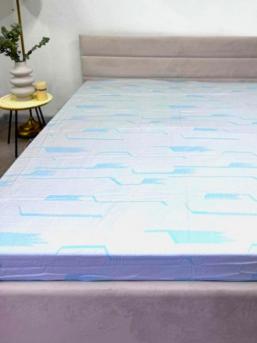 Ecotton Комплект постільної білизни Ecotton полуторний 150х215 см зелений (21213АВ) Коломыя - изображение 7