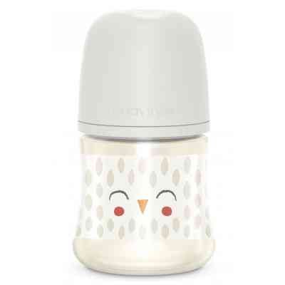 Пляшечка для годування Suavinex Bonhomia, повільний потік, 150 мл біла (307833) Вінниця