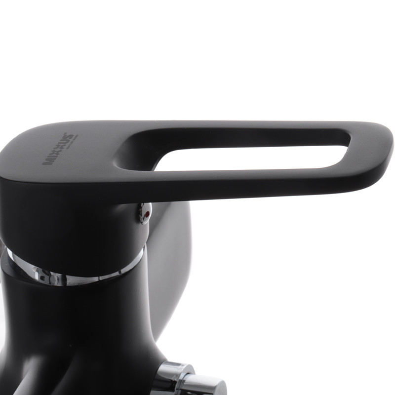 Чорний змішувач для ванни Mixxus Nevada 006 Euro (MI5917) Харків - фото 3