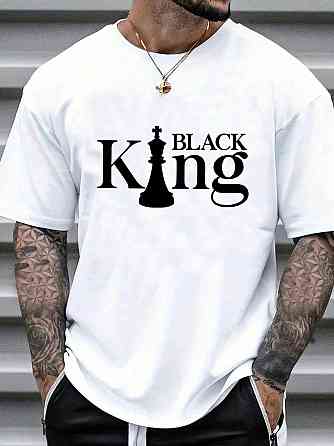 Футболка чоловіча с принтом  46 Біла 2664091054 Дніпро