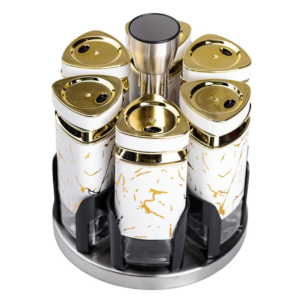 Набір баночок для спецій 6 шт карусель Київ - фото 1