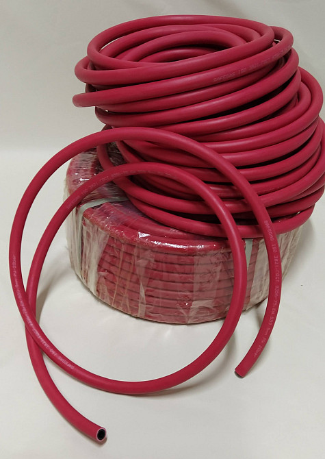 Резиновый газовый рукав 9 мм. (красный)  Safegas. Киев - изображение 1