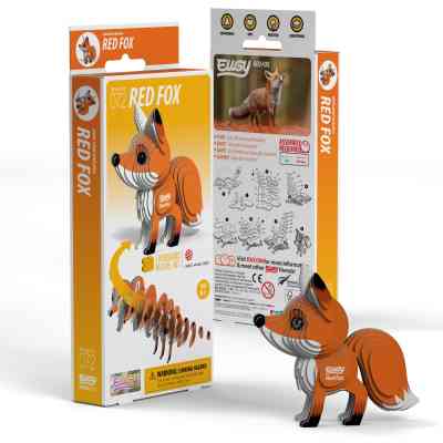 Пазл Eugy 3D Зоопарк Червона лисиця (XEG-072) Вінниця